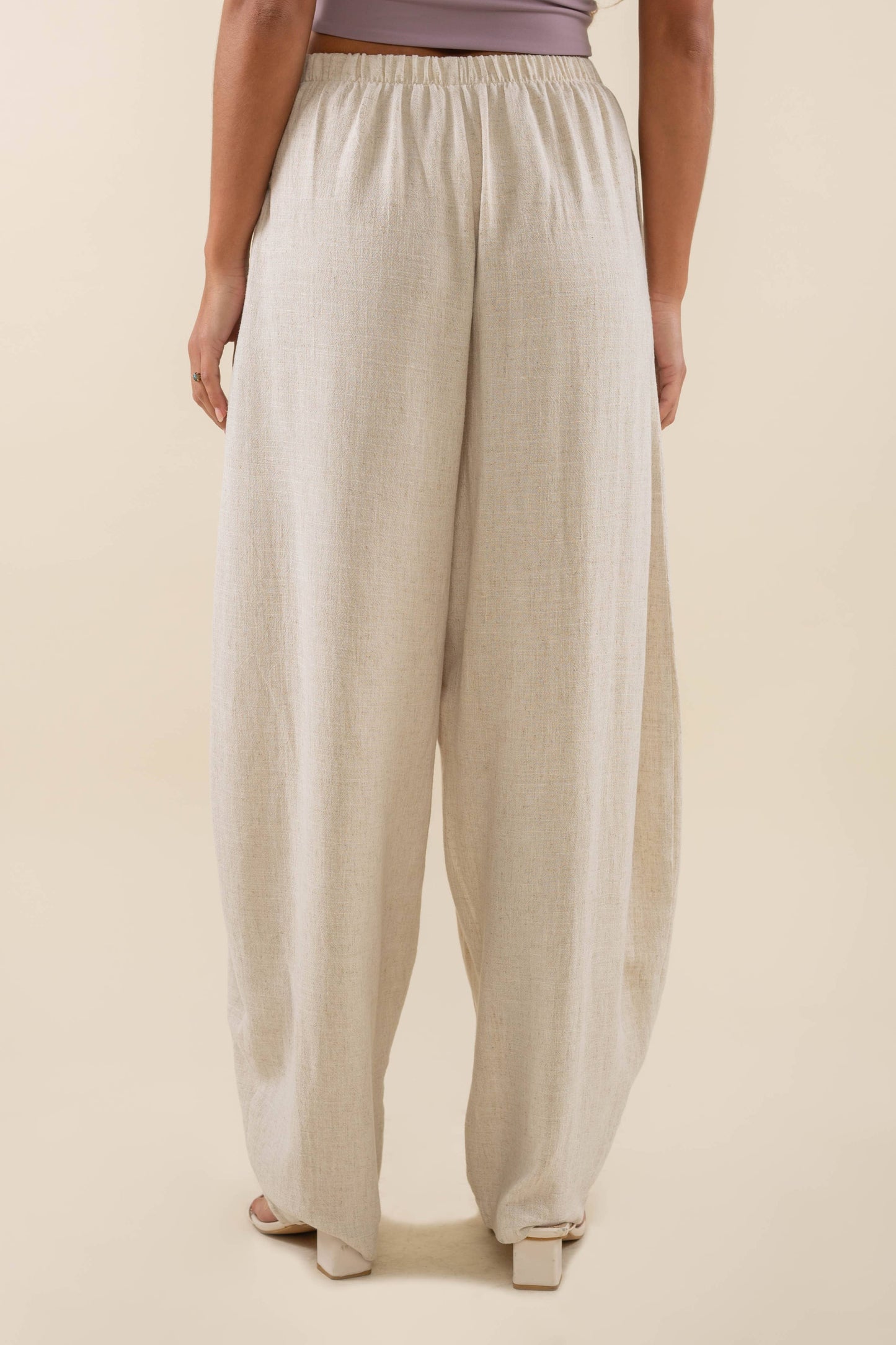 Linen Lantern Pant