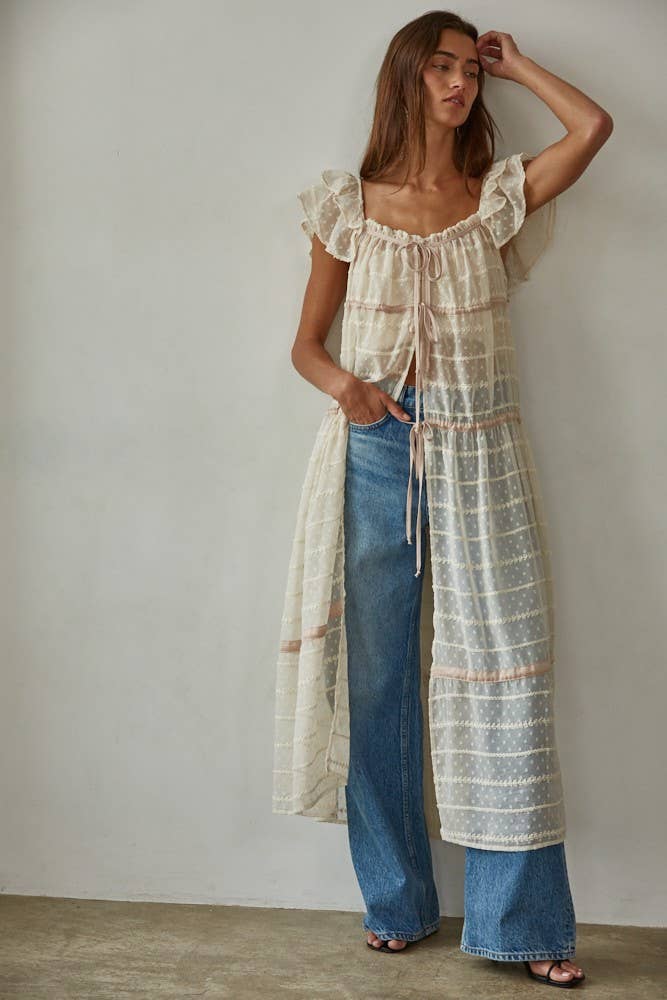 See Me Sheer Maxi Dress