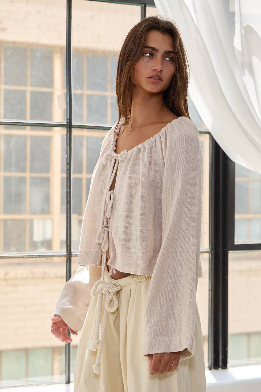 Brooks Textured Blouse