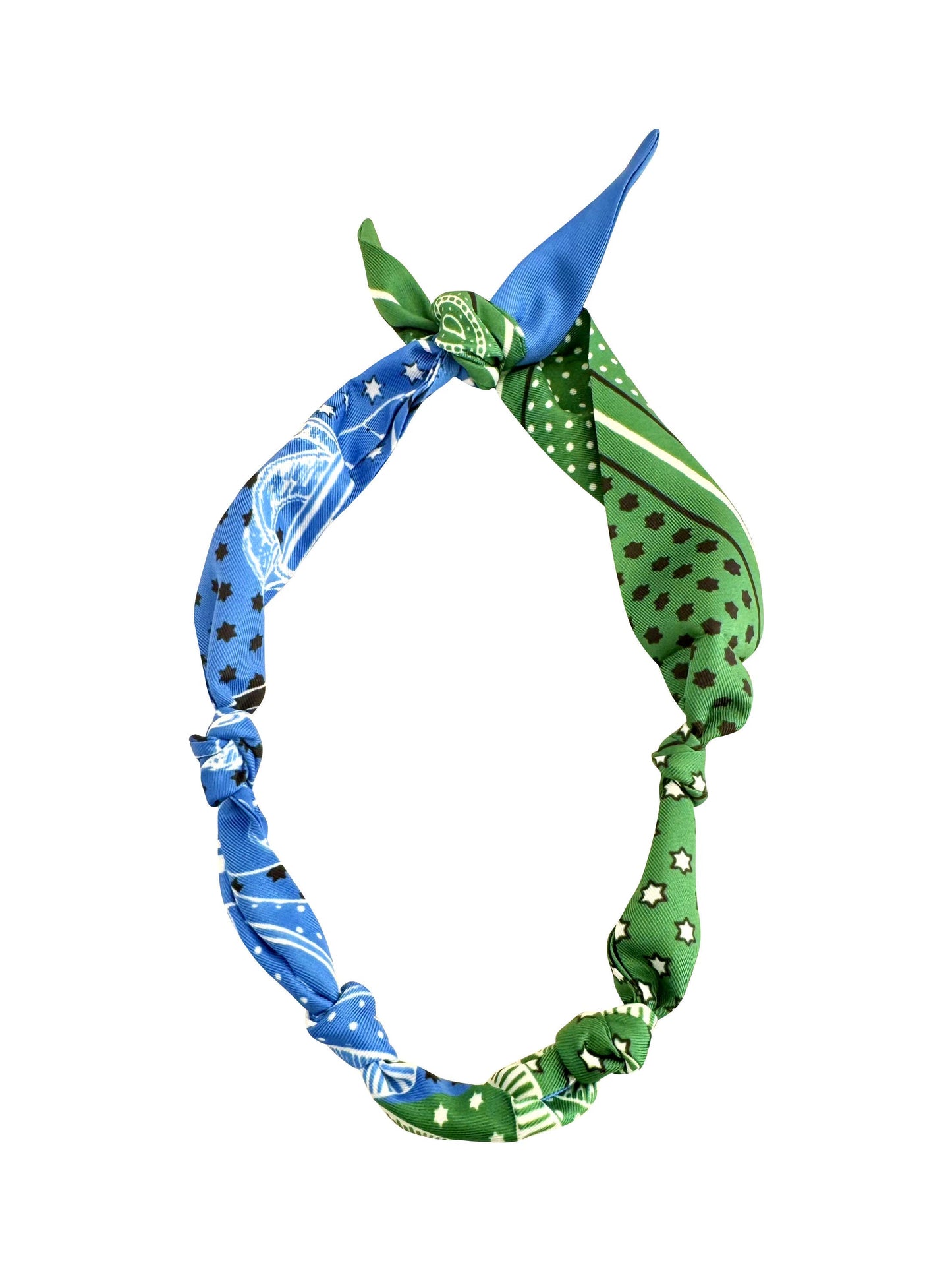 Bandana Scarf Charm Necklace
