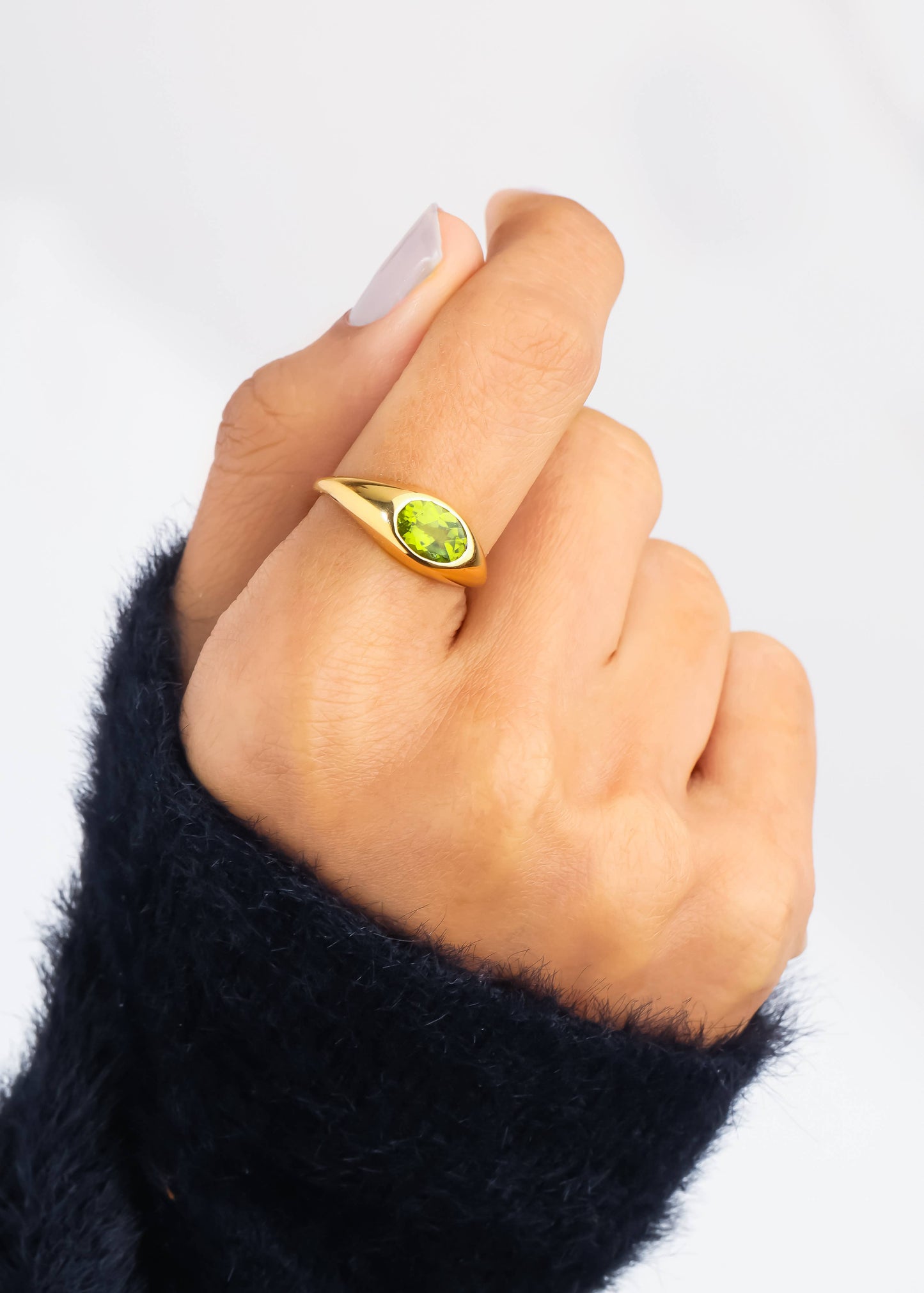 Gemma Peridot Ring