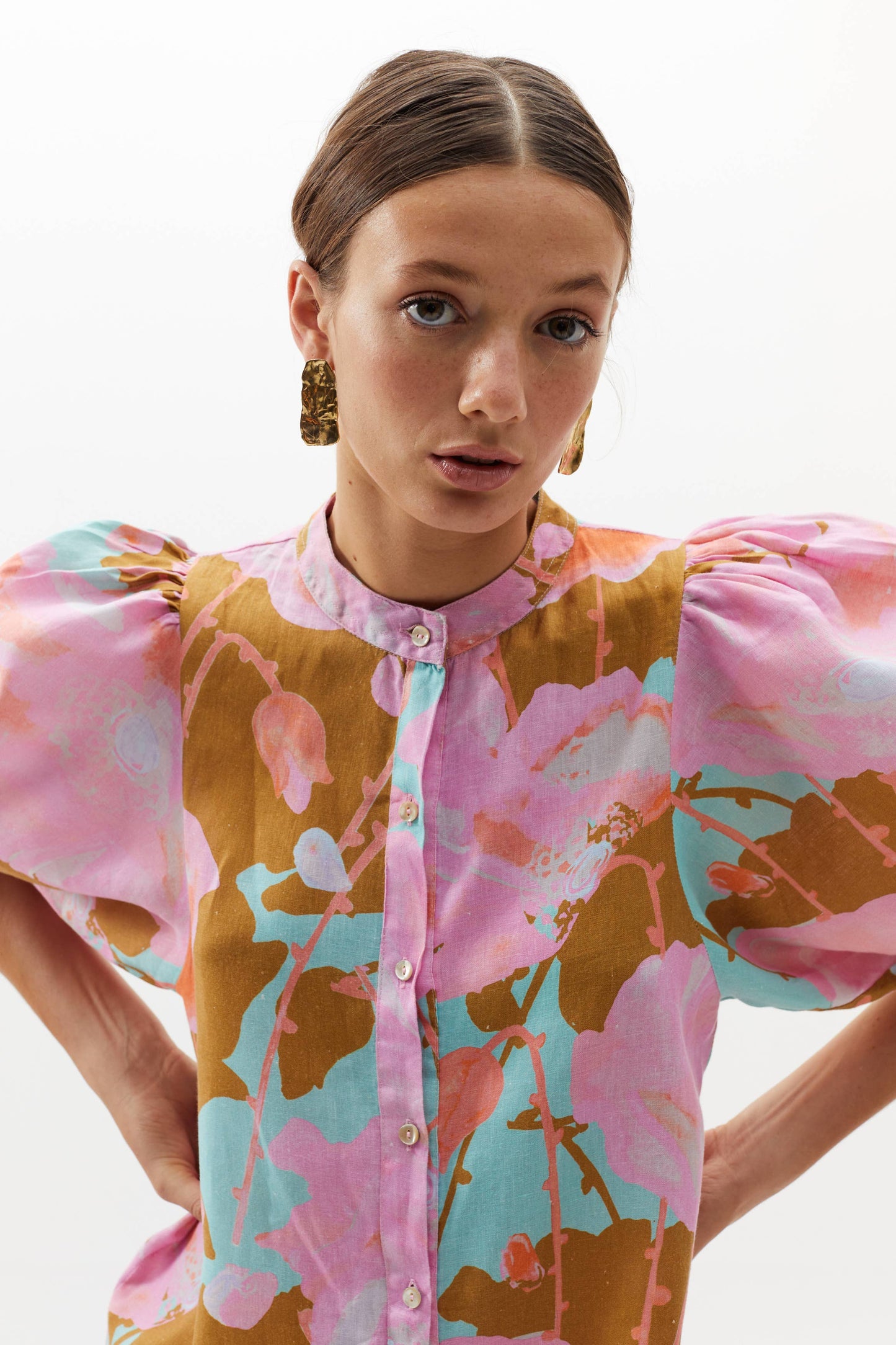 Papaya Bubble Dress