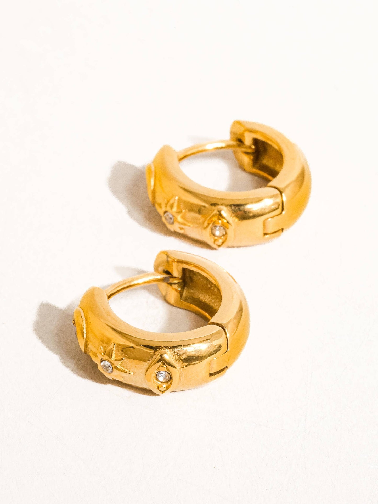 Orazio Star Hoop Earring