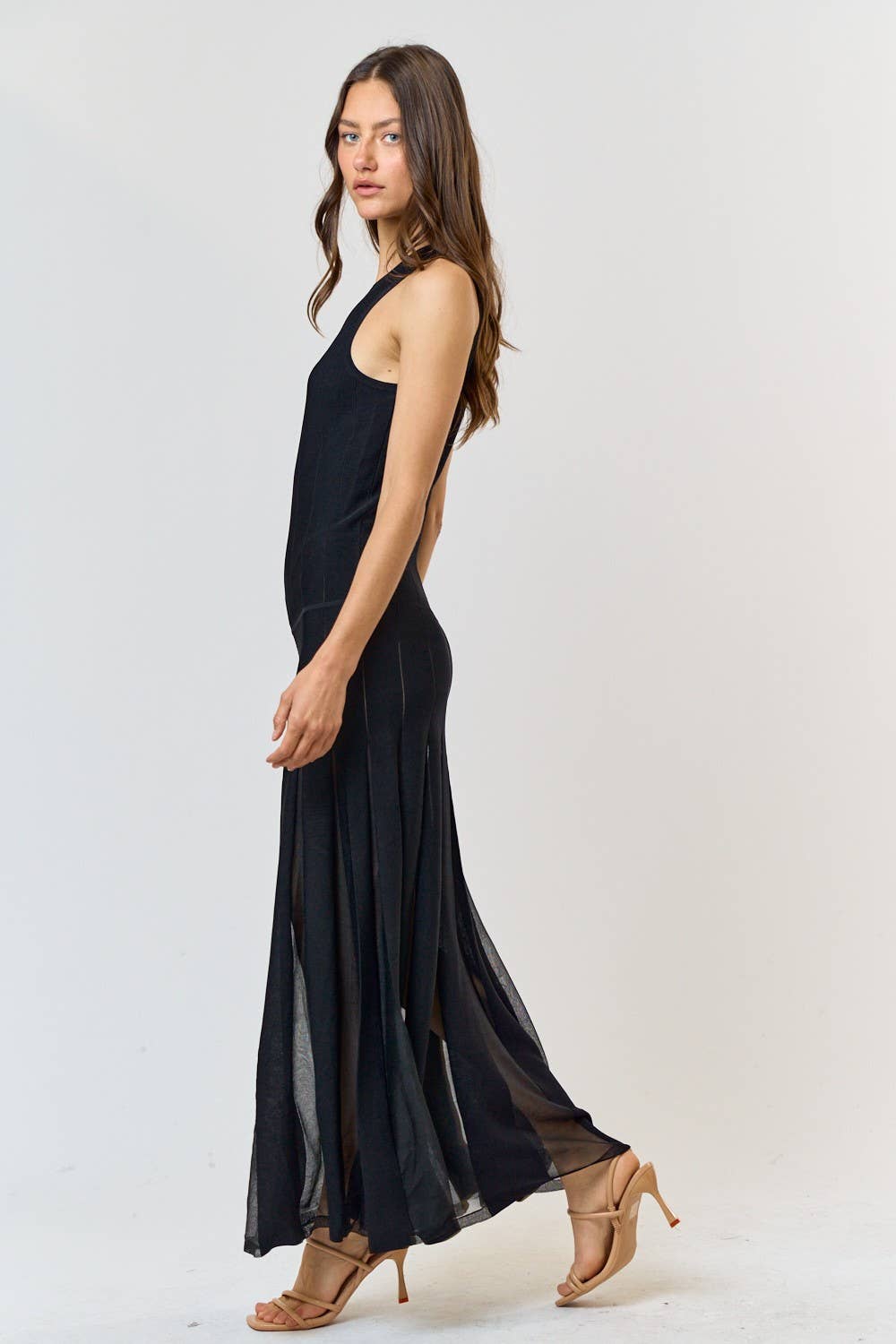Darla Pleated Sweater Dress
