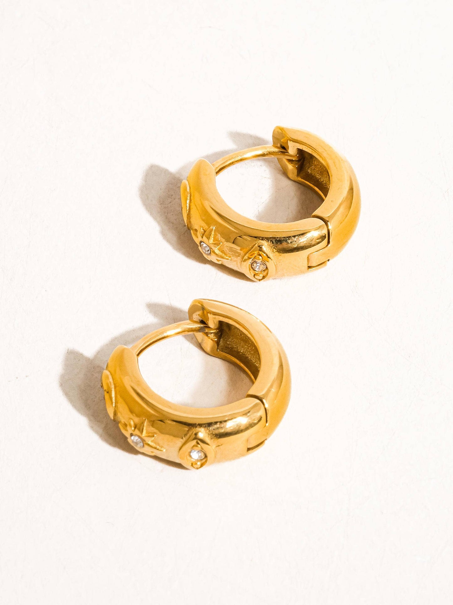 Orazio Star Hoop Earring
