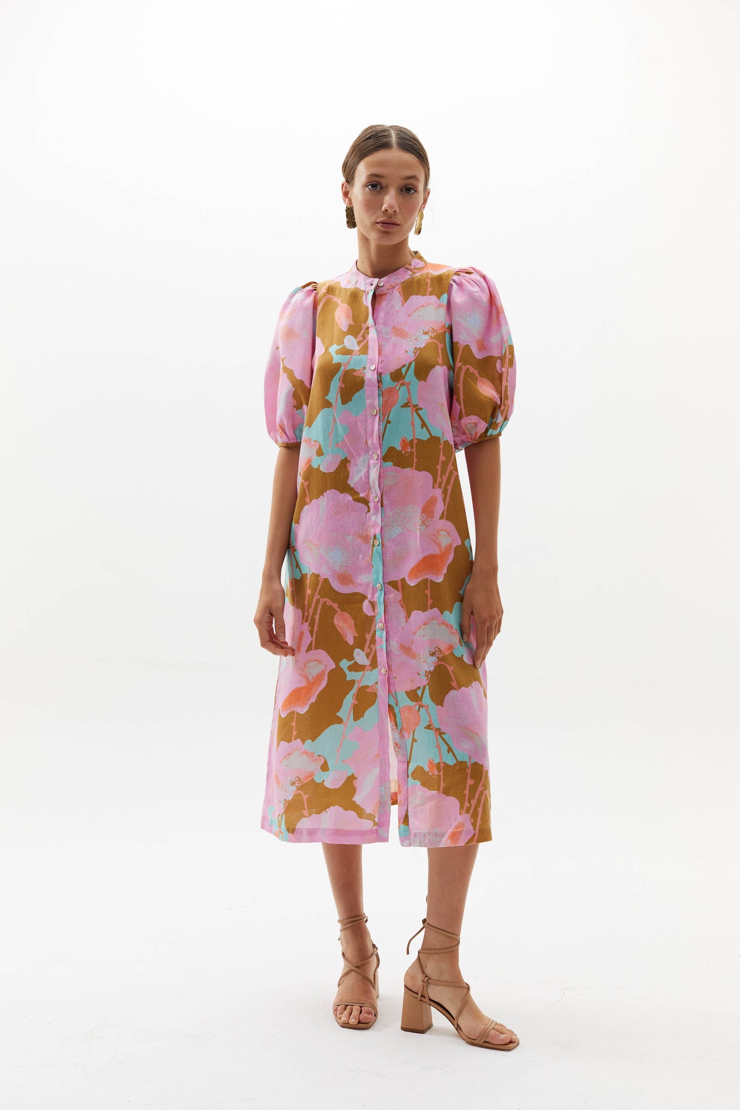 Papaya Bubble Dress