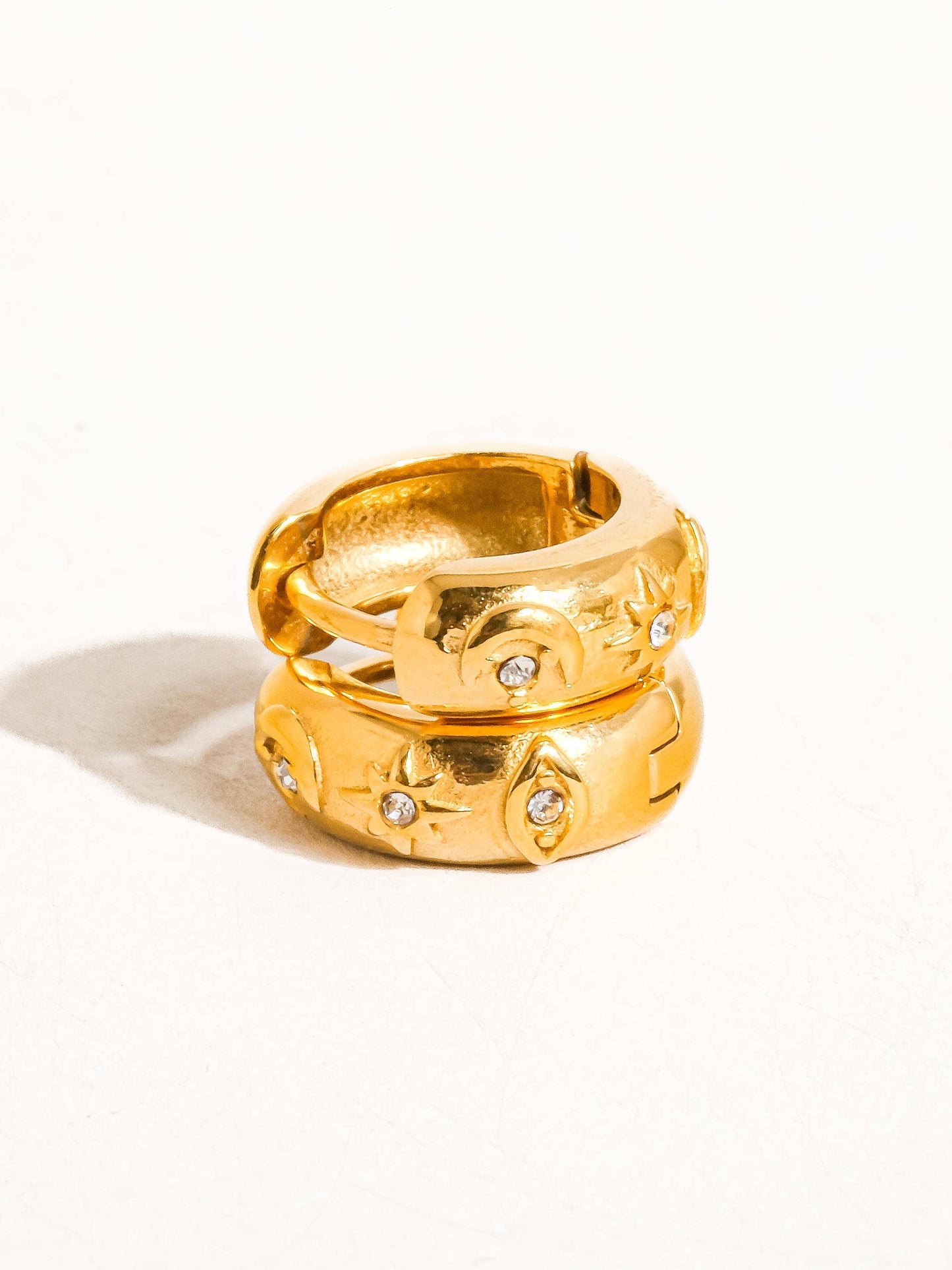 Orazio Star Hoop Earring