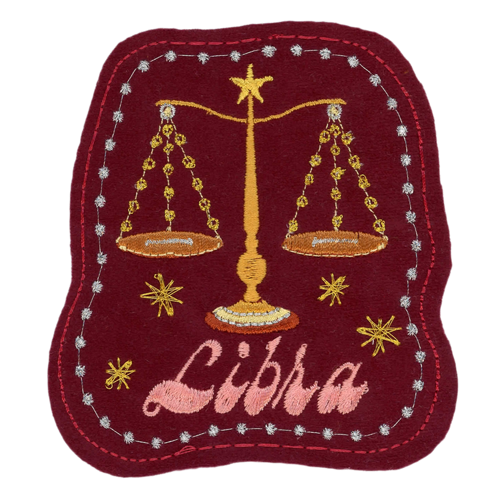Libra Astrology Patch