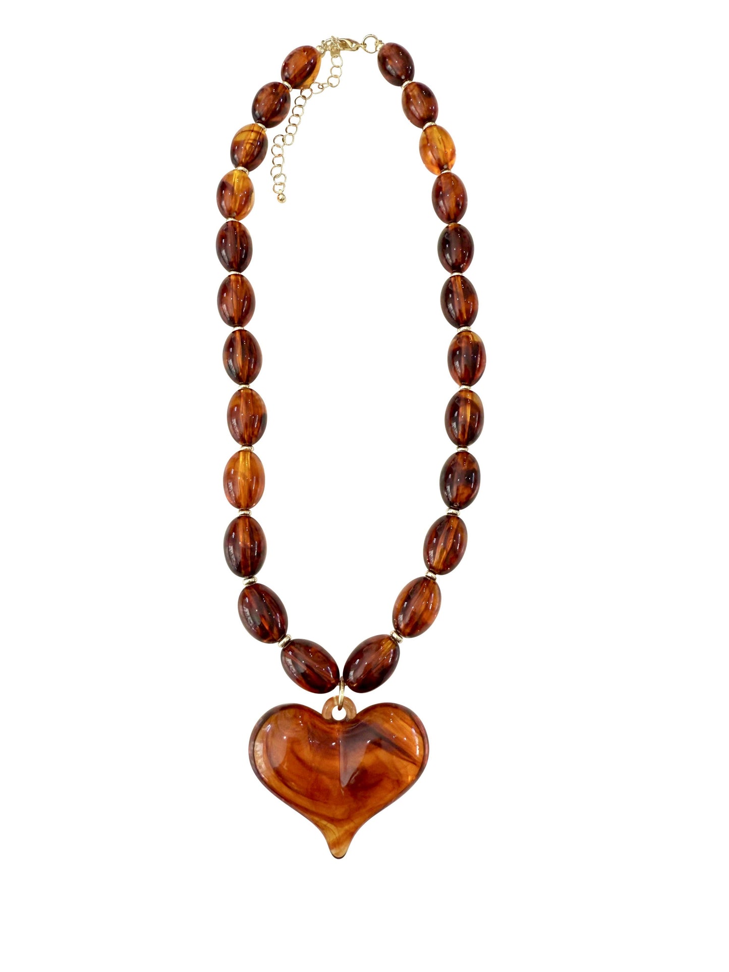 Roxie Tortoise Heart Necklace