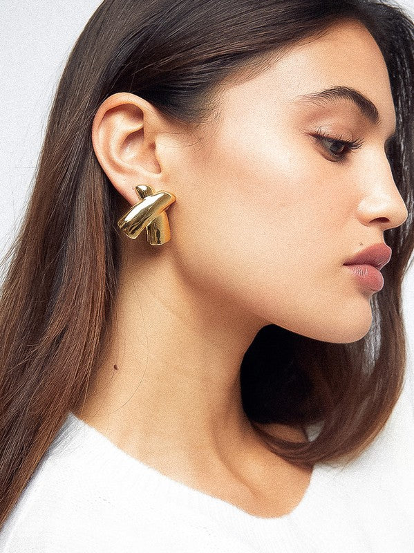 Tiphanie Mixed Metal Earrings