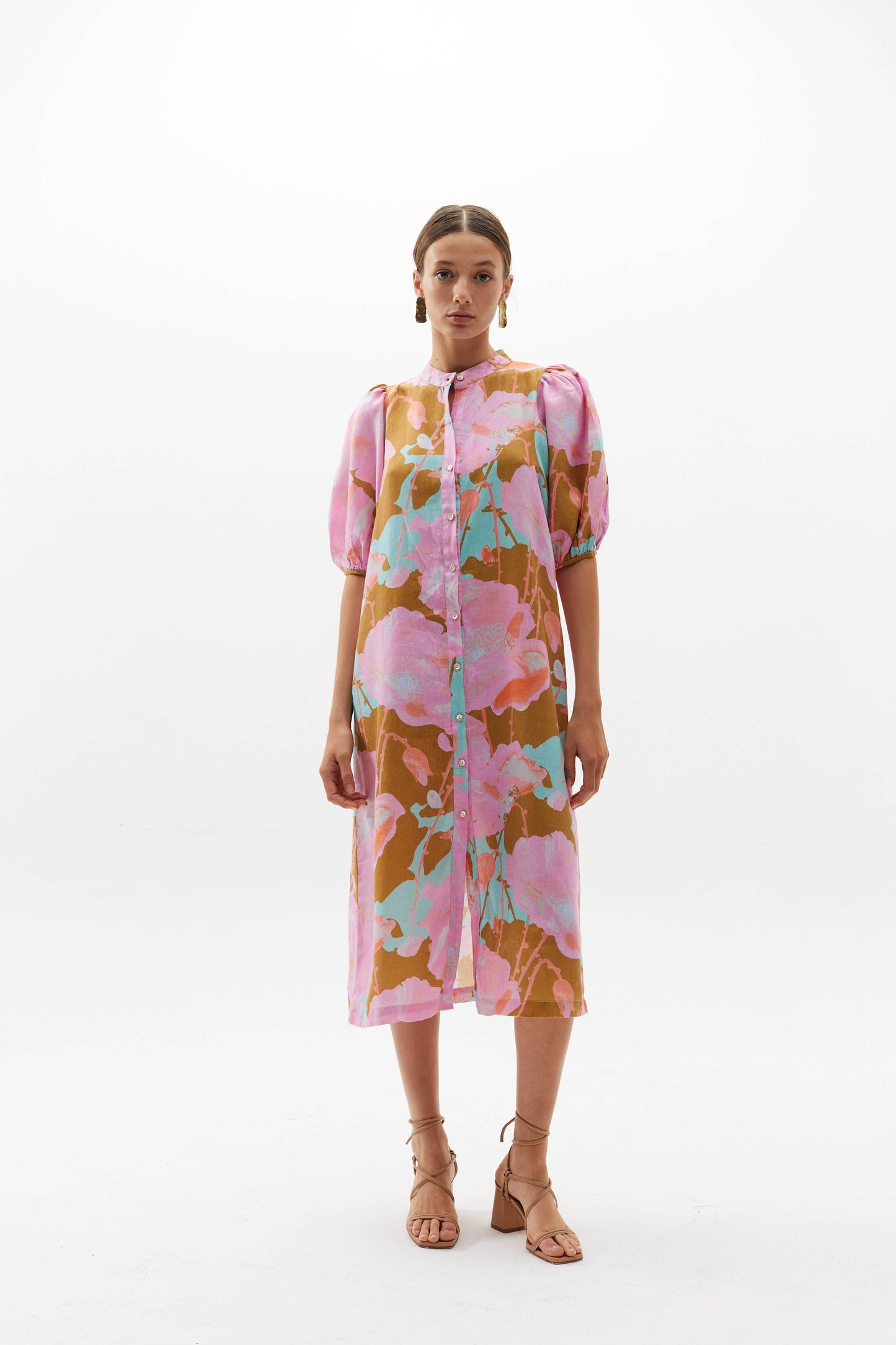 Papaya Bubble Dress