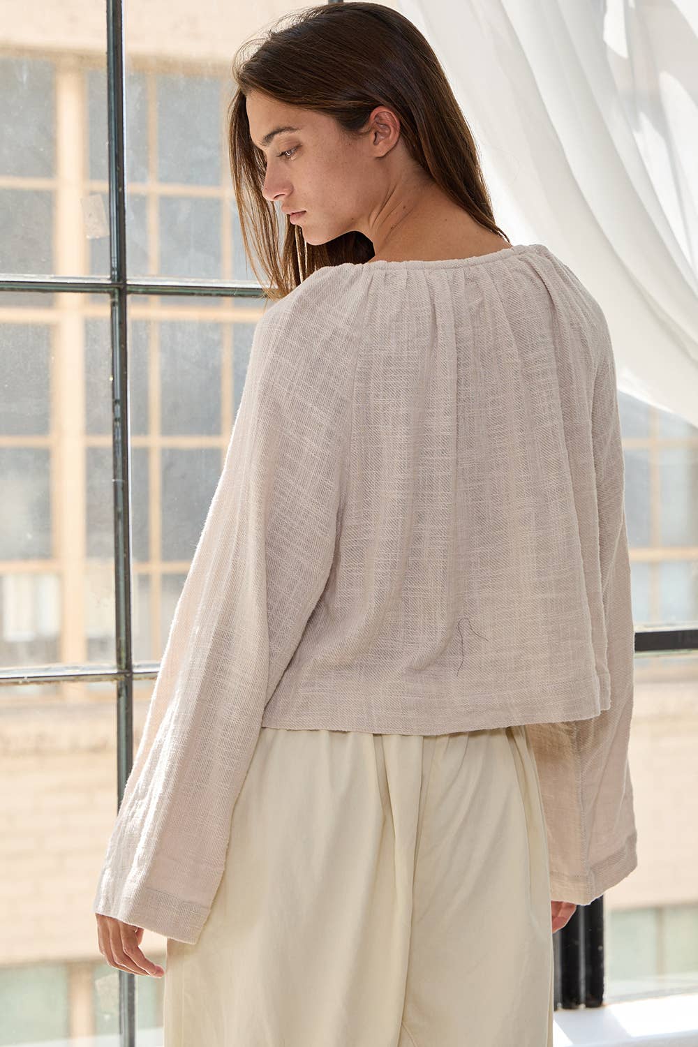 Brooks Textured Blouse