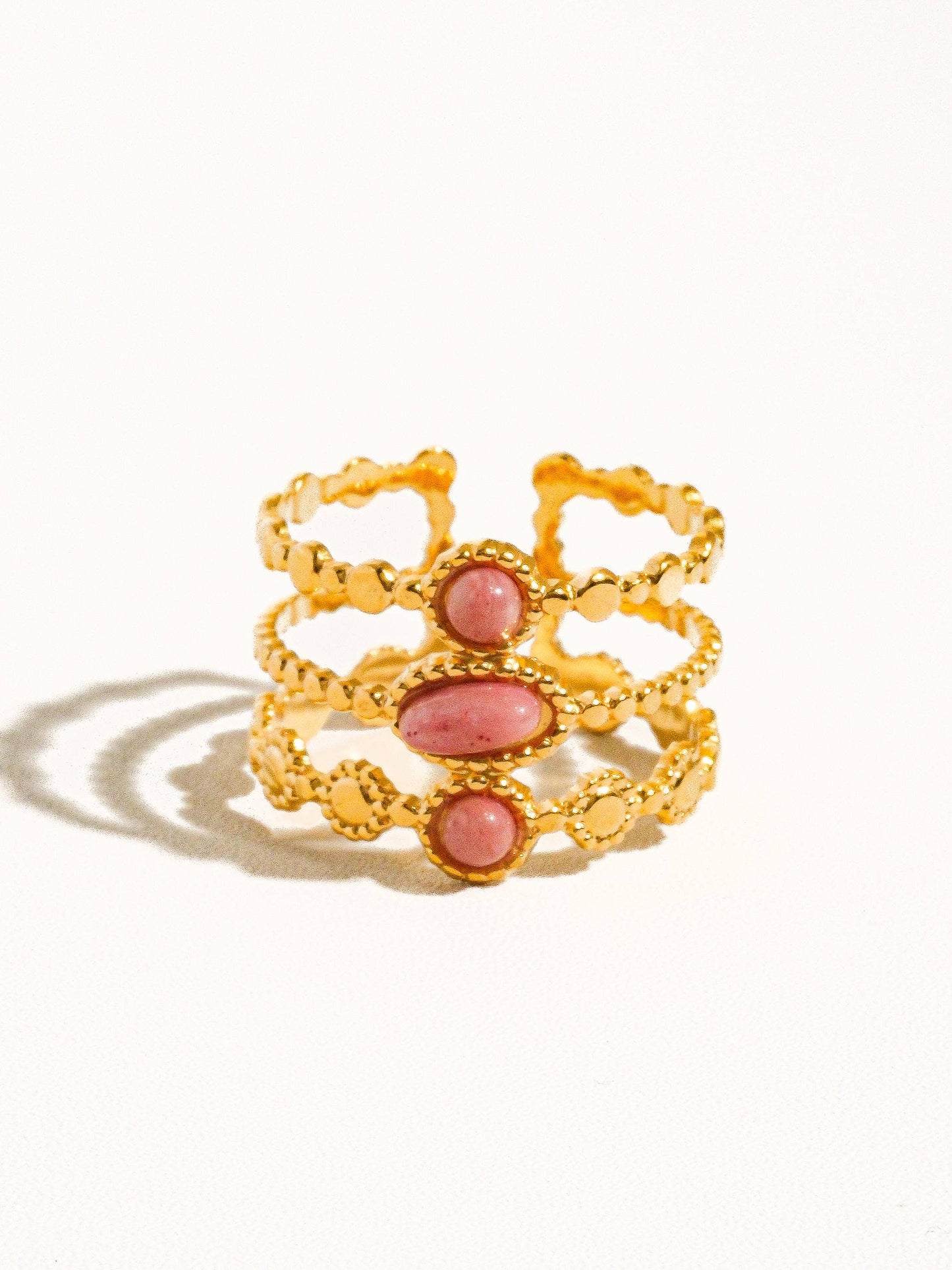 Posh Trilayer Ring