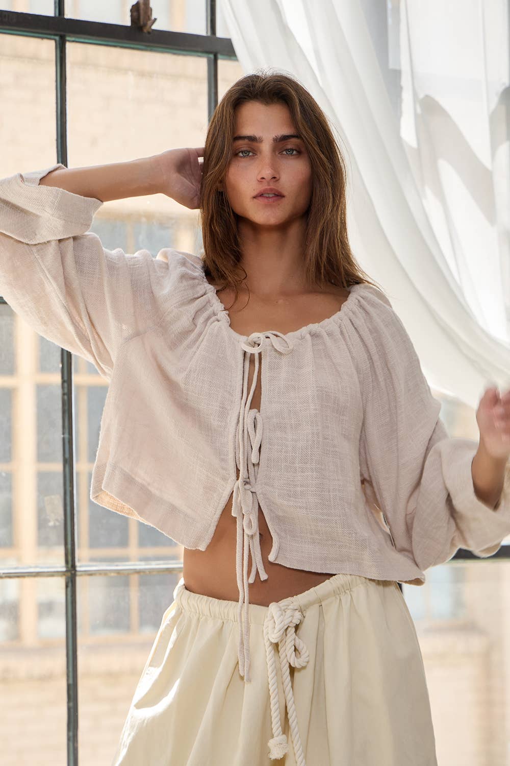 Brooks Textured Blouse