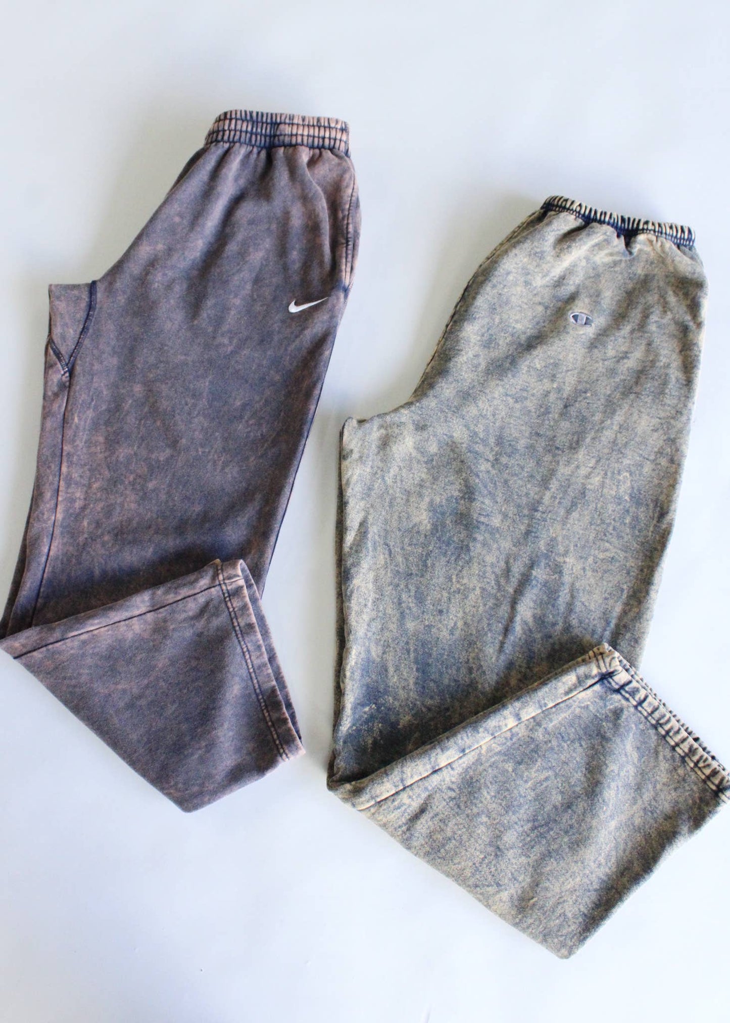 Washed Solid Sweat Pants