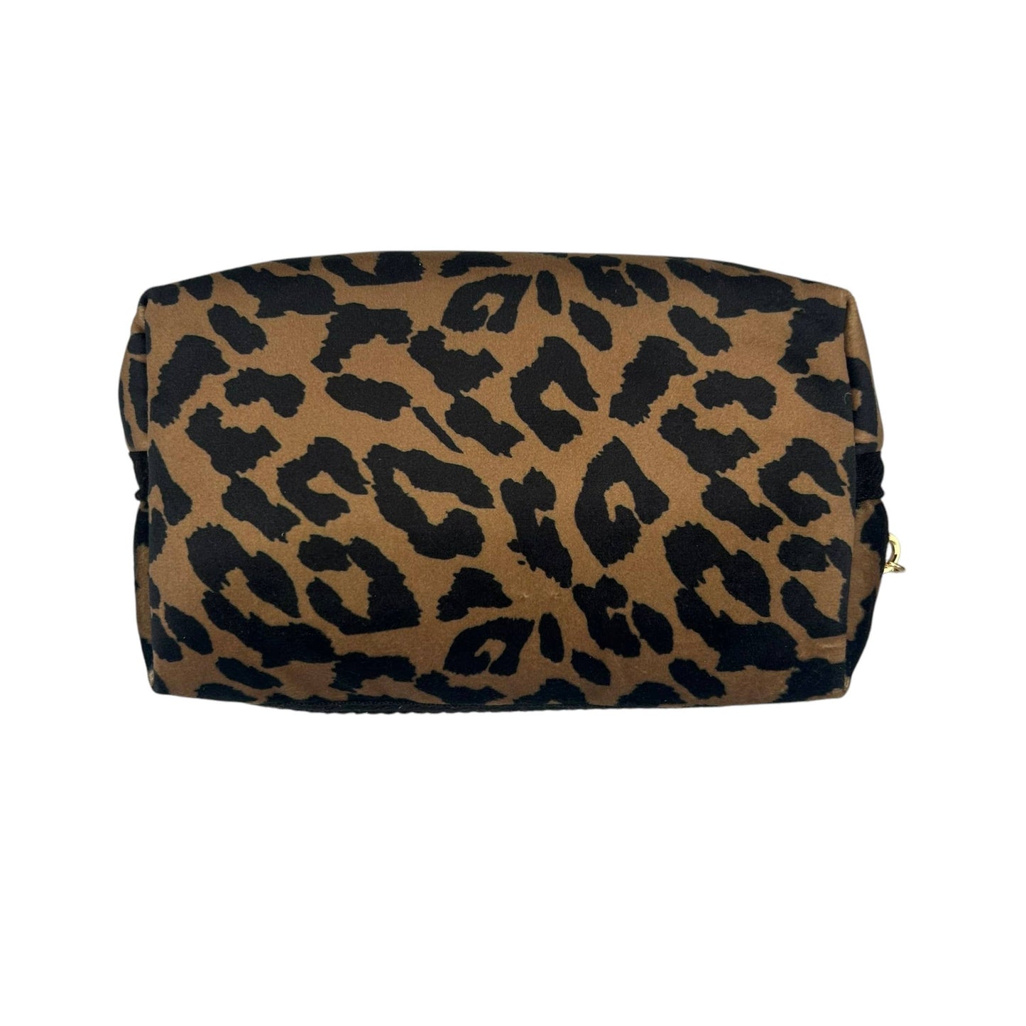 Leopard Velvet Make-Up Bag