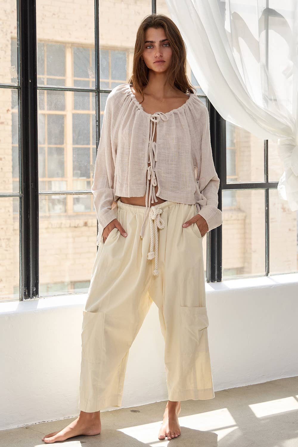 Brooks Textured Blouse