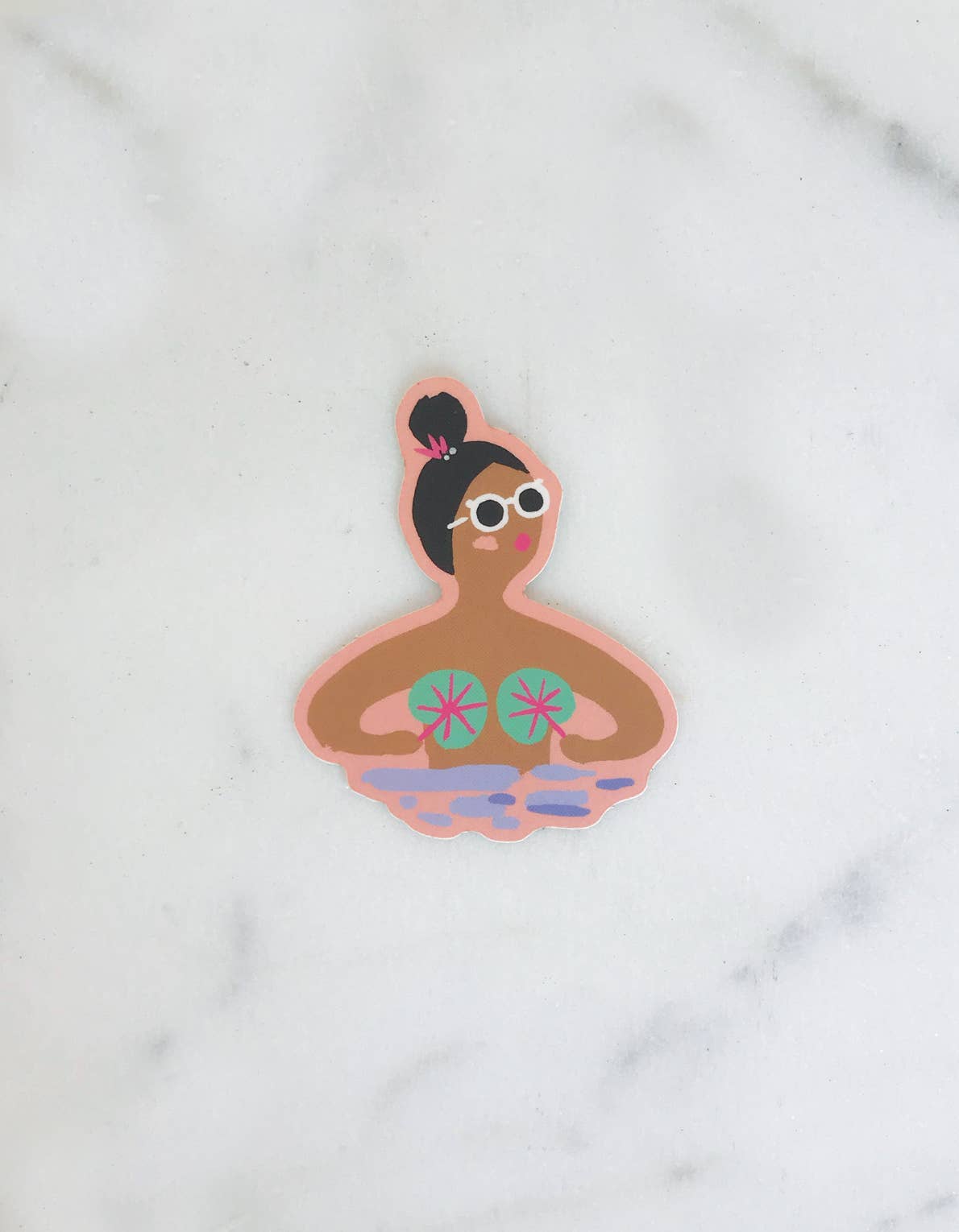 Sun Bather Sticker