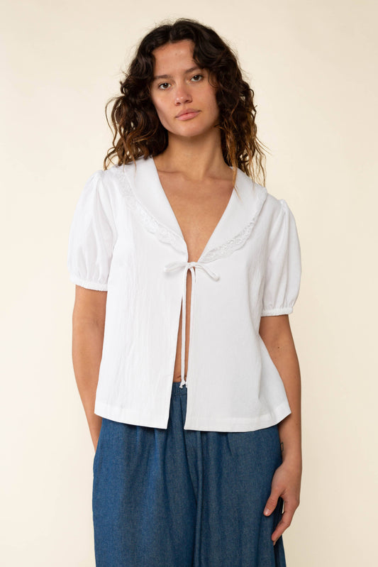 Alice Front Tie Top