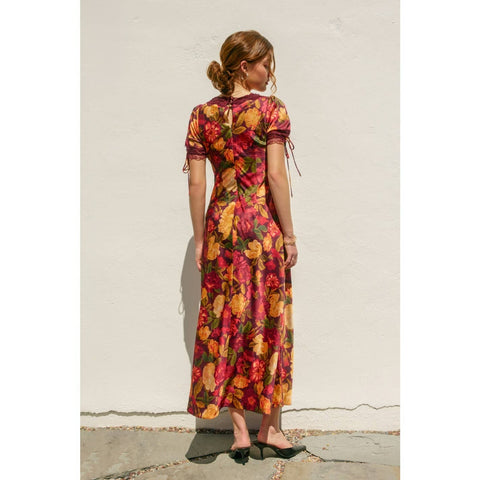 Florence Lace Midi Dress