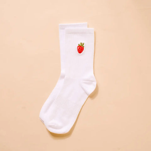 Market Bites Crew Socks