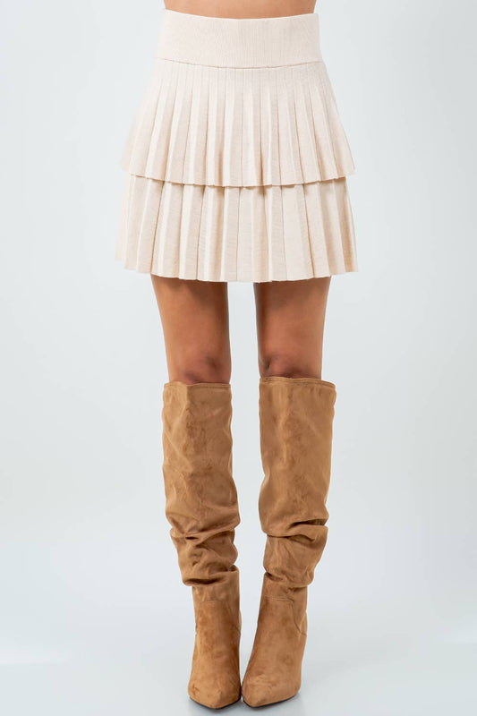 Penny Pleated Skirt