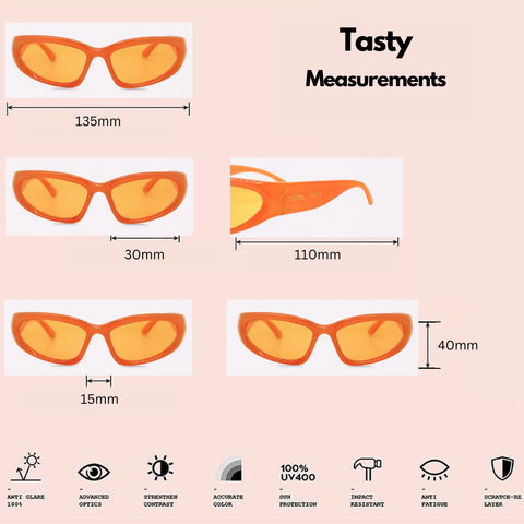 Tasty Orange Sunglasses