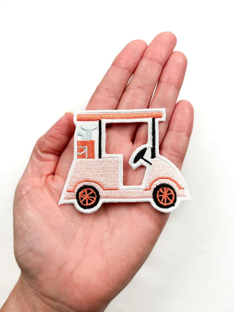 Pink Golf Cart Patch