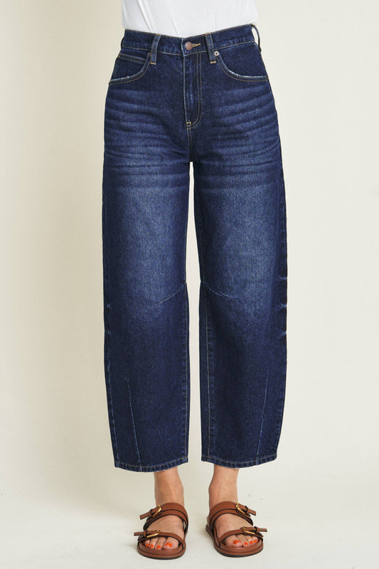 Harlow Darted Barrel Jean