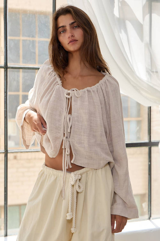 Brooks Textured Blouse