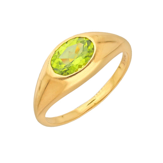 Gemma Peridot Ring