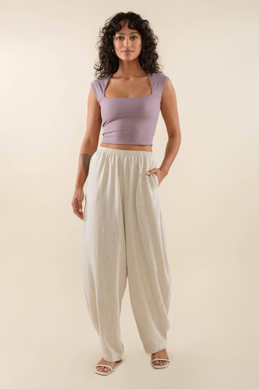 Linen Lantern Pant