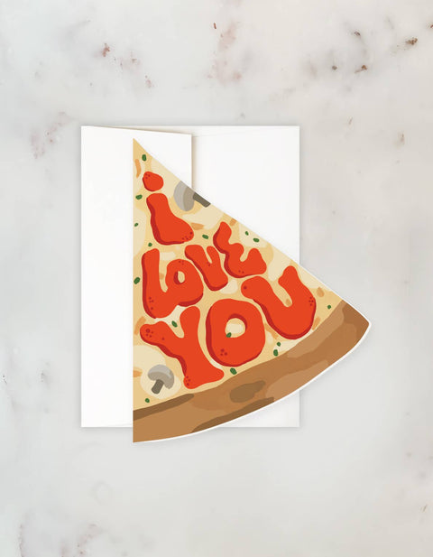Pizza Love Card