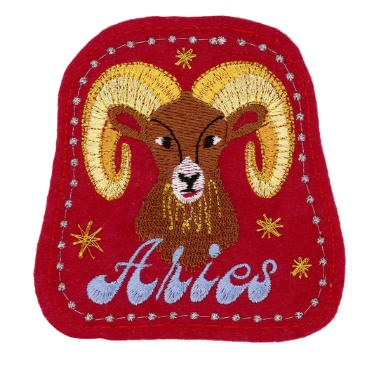 Aries Astrology Patch