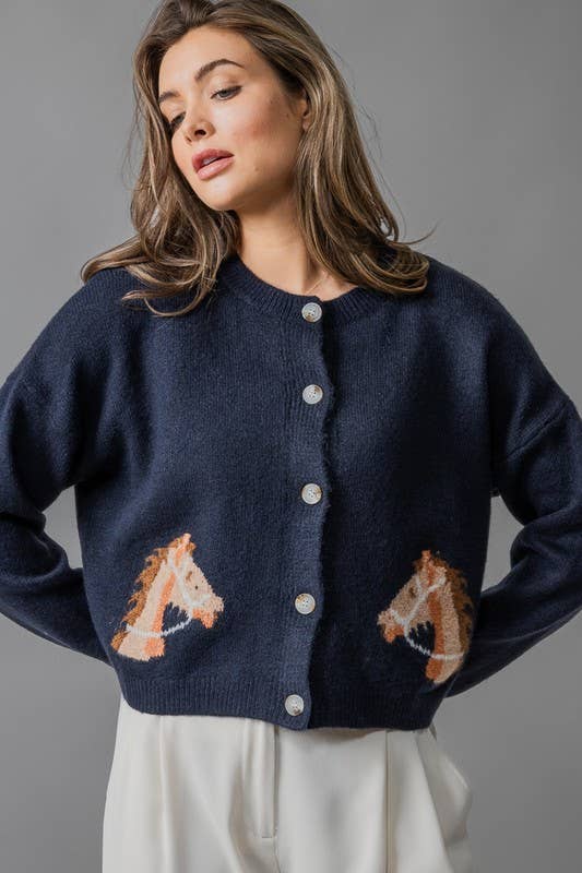 Equestrian Dream Cardigan