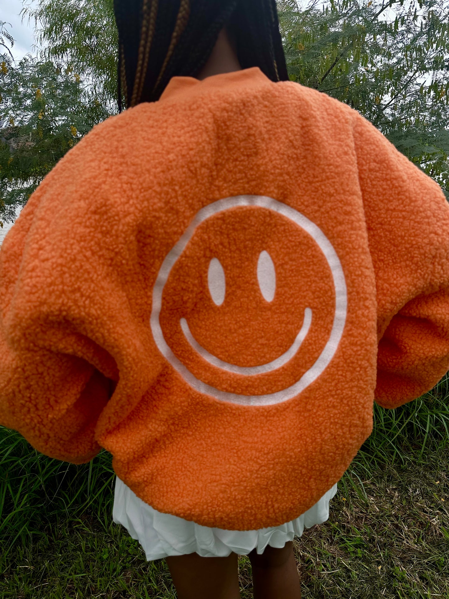 Smiley Sherpa Jacket