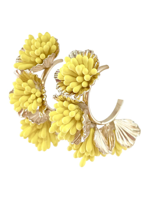 Sorbet Garden Hoop Earrings