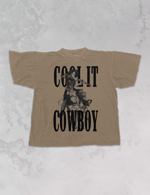 Cool It Cowboy Tee
