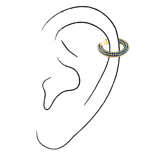 Tinsley Sapphire Ear Cuff