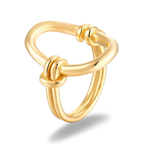 Salted Honey Statement Ring