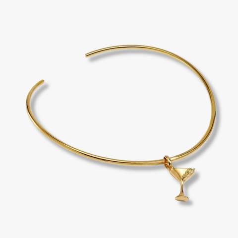 Olive Hour Collar Necklace