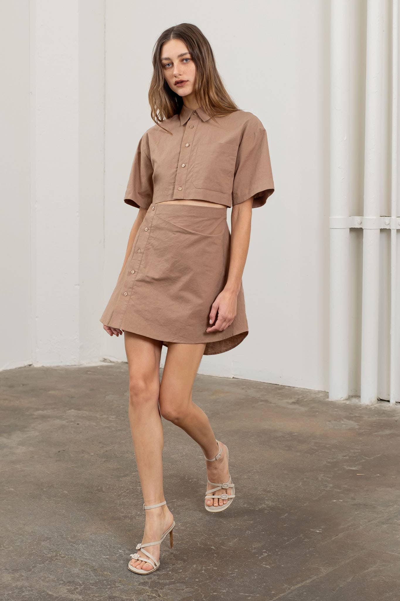 Shirt Wrap Dress