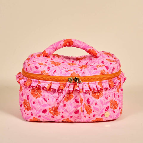 Sweet Heat Quilted Cosmetic Bags
