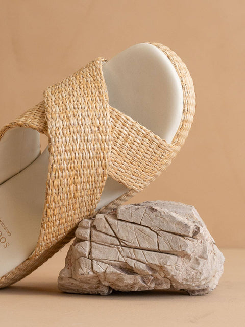 Fresno Raffia Sandal