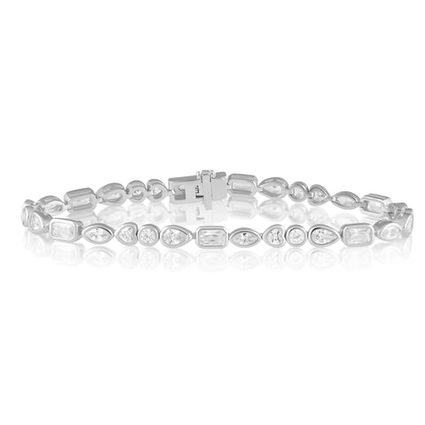 Confetti Course Tennis Bracelet