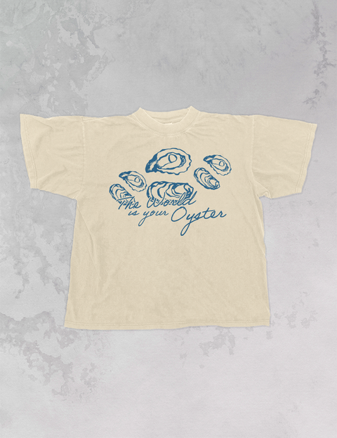 World is Your Oyster Tee