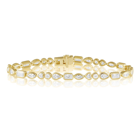 Confetti Course Tennis Bracelet