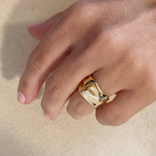 Wavy Band Ring