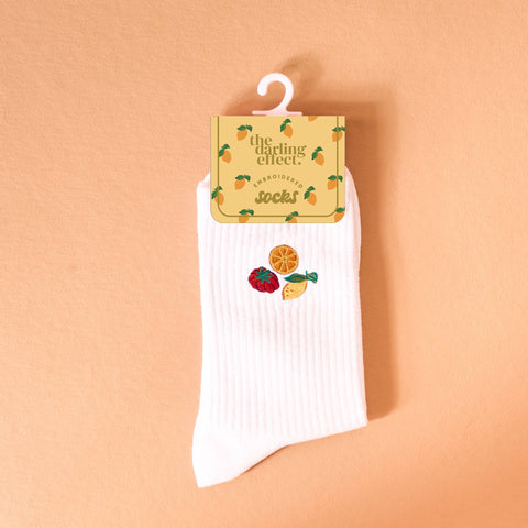 Market Bites Crew Socks