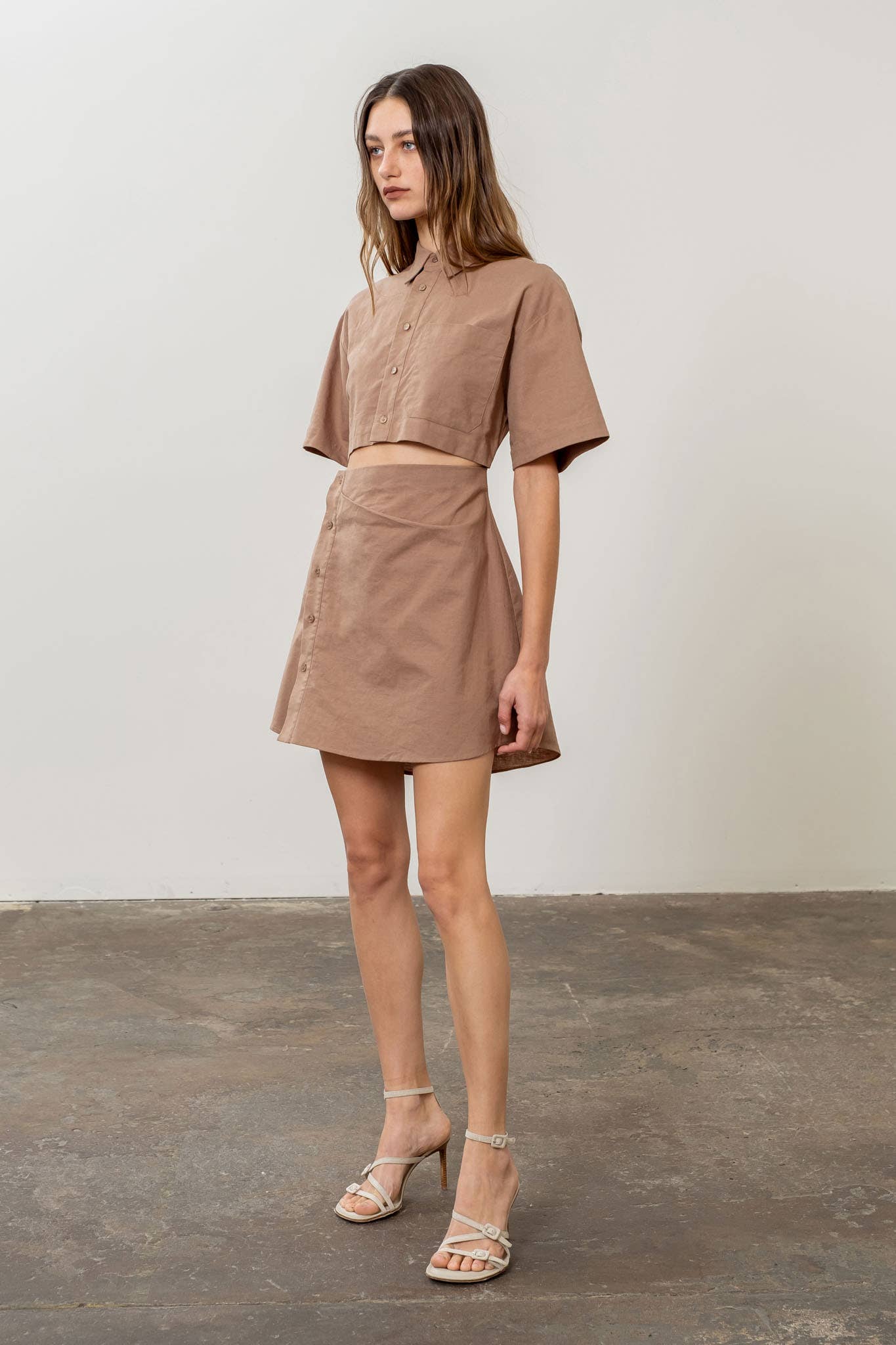 Shirt Wrap Dress